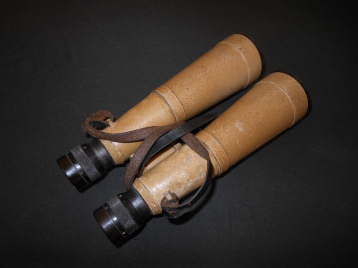 WW2 German Wehrmancht Hensoldt - 10x50 PANZER ROOF PRISM BINOCULARS - RARE! - Image 8