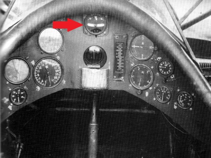 WW2 Imperial Japanese Army Aircraft - TYPE 97 TURN & BANK INDICATOR - NICE! - Image 8