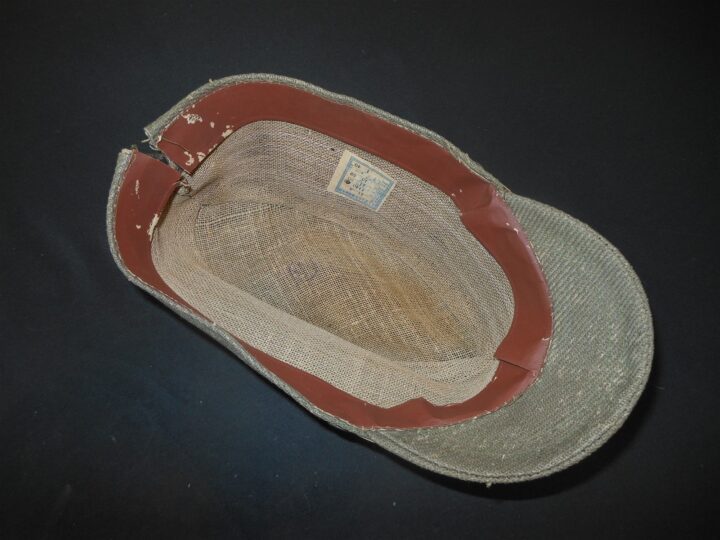 WW2 Imperial Japanese Army - OFFICER SUMMER FIELD SIDE CAP - LATE-WAR - NICE! - Image 9