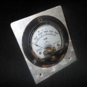 WW2 Imperial Japanese Navy - ELECTRICAL AMMETER / CAPACITOR - RADIOS & SUBMARINE