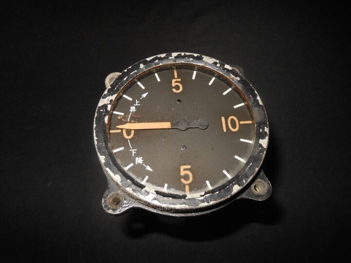 WW2 Imperial Japanese Navy - MODEL 1 RATE OF CLIMB INDICATOR - J2M A6M - RARE! - Image 3