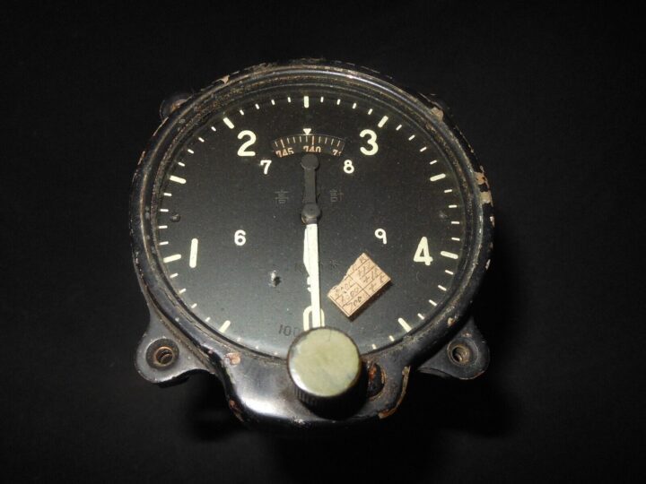 WW2 Imperial Japanese Navy - MODEL 2 PRECISE ALTIMETER - A6M Zero M6A - V. RARE! - Image 3