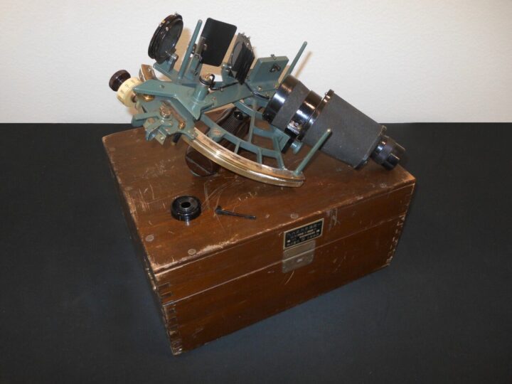 WW2 Imperial Japanese Navy - TYPE 93 NAVIGATIONAL SEXTANT - TAMAYA - BOXED! - Image 3