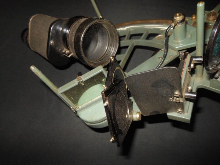 WW2 Imperial Japanese Navy - TYPE 93 NAVIGATIONAL SEXTANT - TAMAYA - BOXED! - Image 9