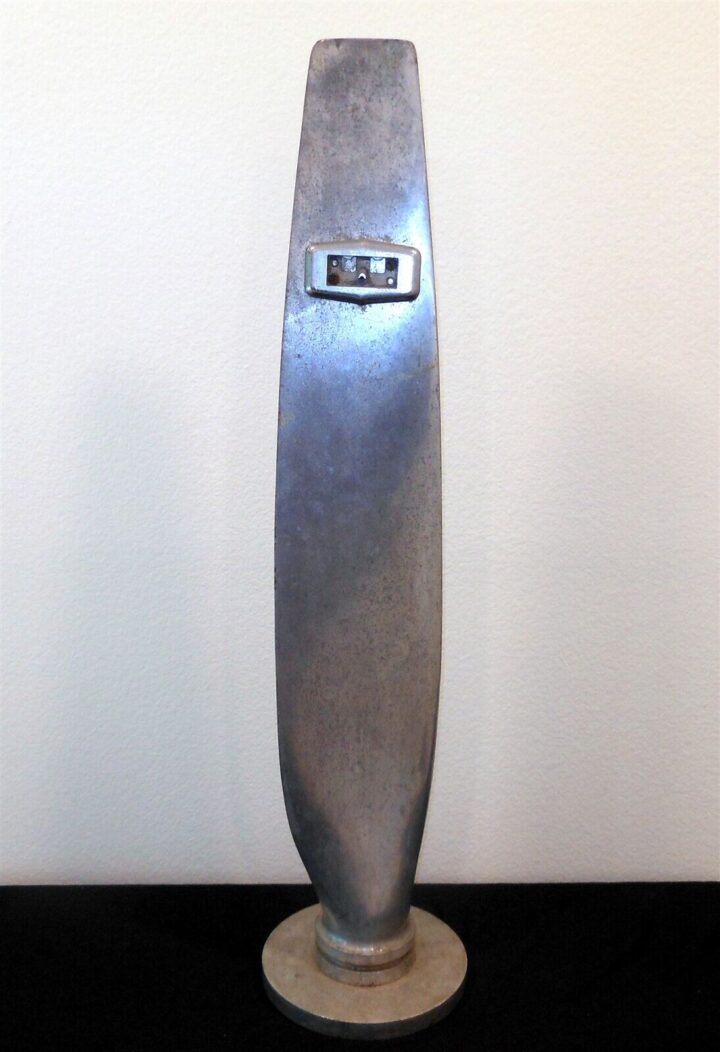 WW2 US Army / Navy Aircraft - ALUMINUM PROPELLER PRESENTATION AWARD - NICE! - Image 3