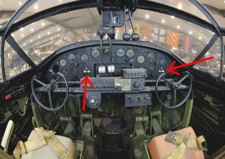 WW2 US Navy Marines Aircraft Cockpit - TURN & BANK GAUGE - F4U F6F PBY - NICE! - Image 10