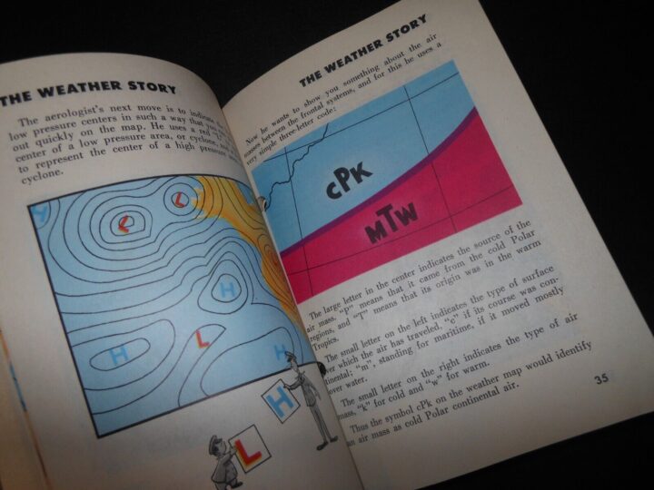 WW2 US Navy Training Handbook - FLYING THE WEATHER MAP - PBY Gunner Vet Estate - Image 7