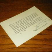WW II German Air Force - OBERST HERMANN GRAF - WARTIME SIGNATURE - RARE!