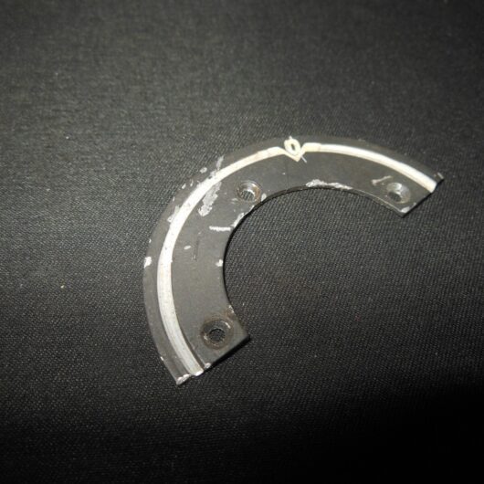 WW II German LW WH KM FuG Funkgerat - RADIO DATA PLATE #5 - TORN KWE PANZER