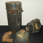 WW II German WH ARMY M30 - GAS MASK & CANISTER - 1935 - LEGION CONDOR - NOS!
