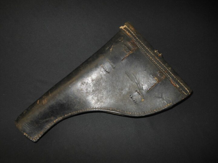 WW II German WH LW KM Leuchtpistolentaschen - SIGNAL FLARE HOLSTER #7 - NICE! - Image 3