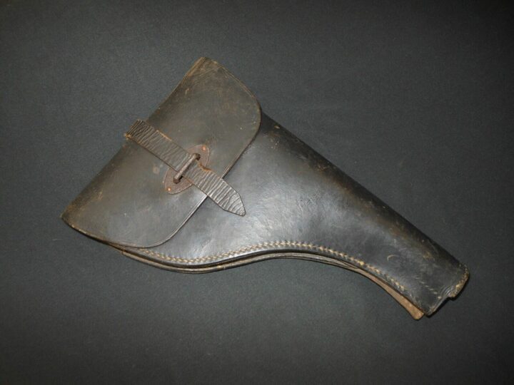 WW II German WH LW KM Leuchtpistolentaschen - SIGNAL FLARE HOLSTER #7 - NICE!