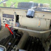 WW2 German Wehrmacht Vehicle Zugschalter - HEADLIGHT SWITCH - RSO Kubelwagen Opel - Image 8
