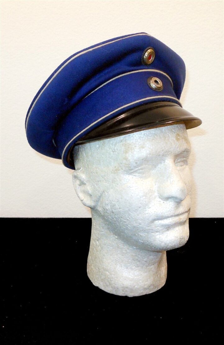 WW1 Imperial German / Prussian Army Schirmmütze - OFFICER VISOR CAP - VERY NICE! - Image 4