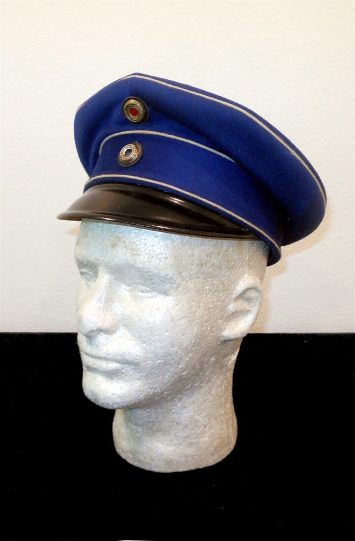 WW1 Imperial German / Prussian Army Schirmmütze - OFFICER VISOR CAP - VERY NICE!