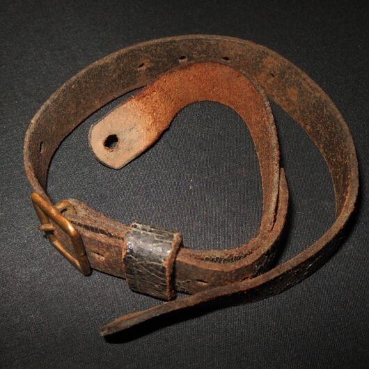WW1 Imperial Prussian - FIREMAN PICKELHAUBE HELMET CHIN STRAP - NICE!