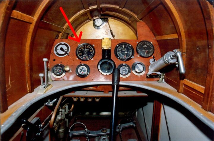 WW1 US Army Aviation Signal Corps Aircraft - TYPE E AIR SPEED INDICATOR - RARE! - Image 7