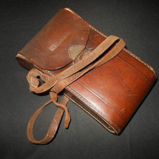 WW1 / WW2 German - LEATHER CAMERA CASE - REPORTER - Voigtlander Hendsoldt - NICE