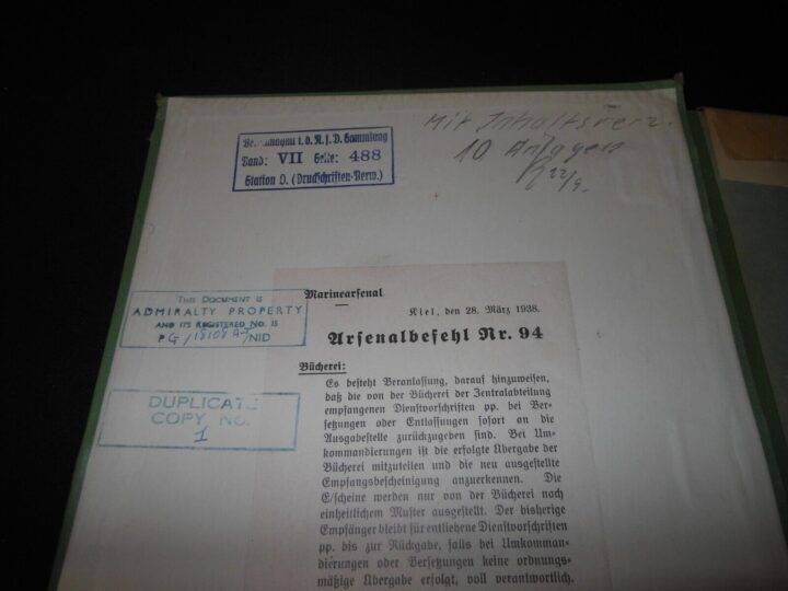 WW2 German Kriegsmarine Allgemeine Baubestimmungen - SHIP BUILDING REGULATIONS! - Image 3