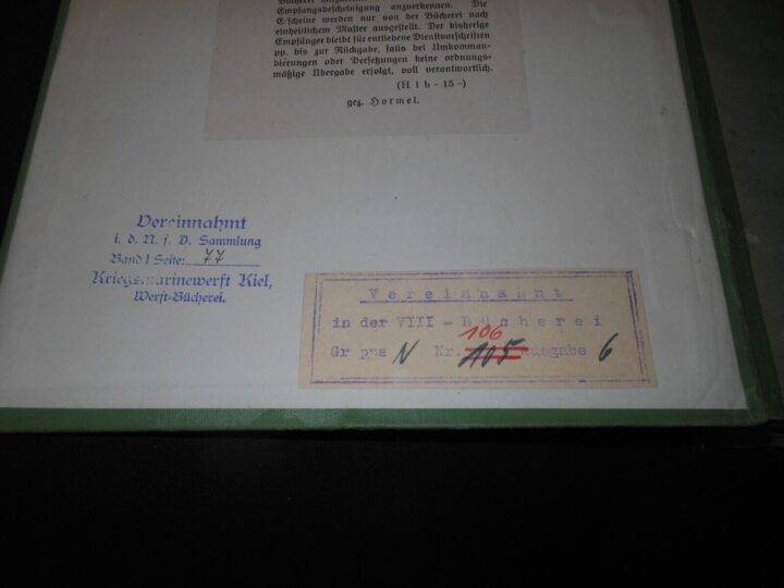 WW2 German Kriegsmarine Allgemeine Baubestimmungen - SHIP BUILDING REGULATIONS! - Image 4