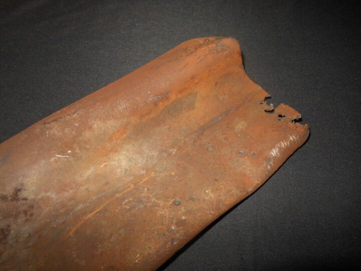 WW2 German Luftwaffe Aircraft - DB601 ENGINE EXHAUST STUB - Me109 E7 - RUSSIA - Image 4