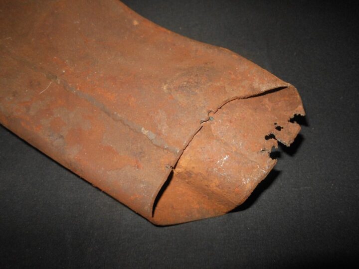 WW2 German Luftwaffe Aircraft - DB601 ENGINE EXHAUST STUB - Me109 E7 - RUSSIA - Image 7