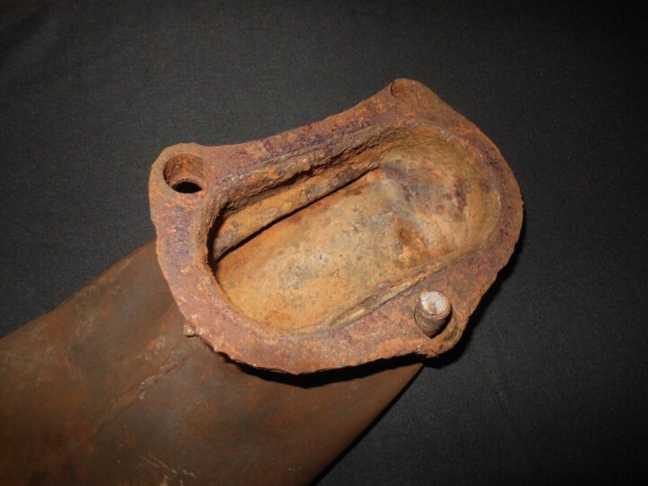 WW2 German Luftwaffe Aircraft - DB601 ENGINE EXHAUST STUB - Me109 E7 - RUSSIA - Image 10