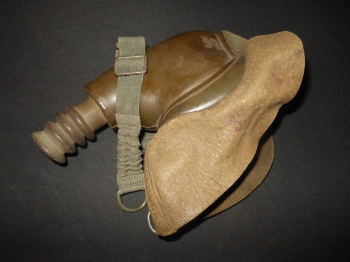WW2 German Luftwaffe Aircraft HM51 Sauerstoffmaske - PILOT OXYGEN MASK - RARE!