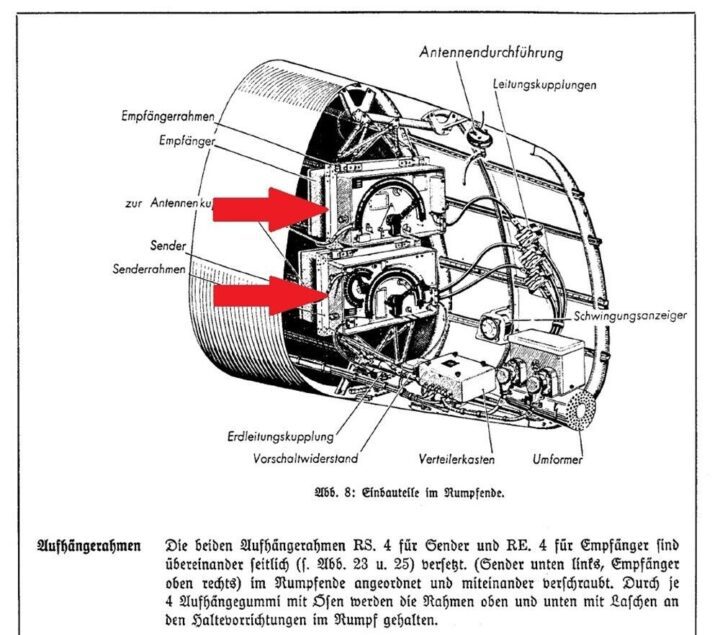 WW2 German Luftwaffe Aircraft - RADIO COUNTERWEIGHT - FuG7 - Me109 w/ HISTORY! - Image 11