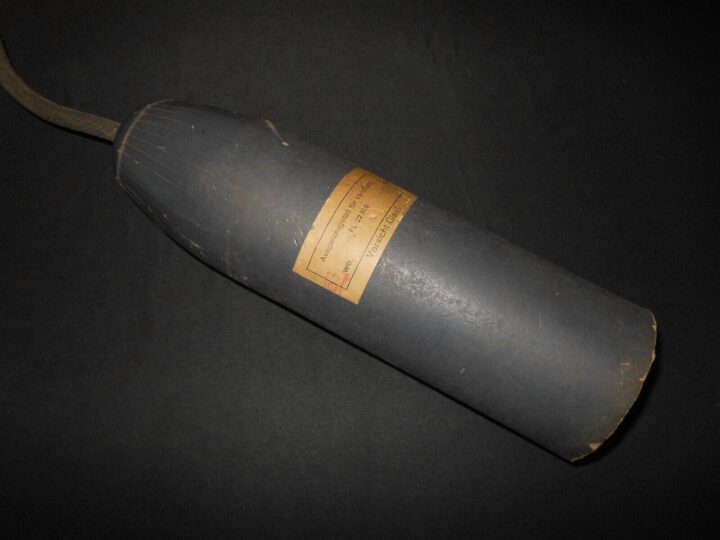 WW2 German Luftwaffe Ausgleichsgefäß für Variometer - EXPANSION TANK - SUPERB!