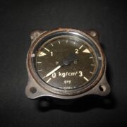 WW2 German Luftwaffe Druckmesser - PRESSURE GAUGE - MW50 - Me109 Fw190 - RARE! - Image 3
