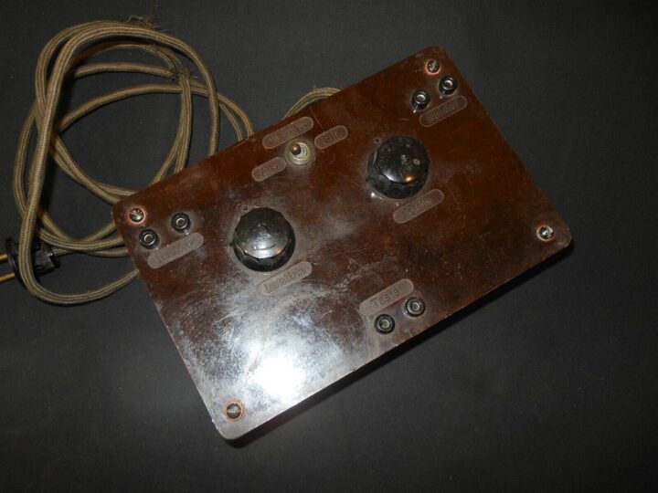 WW2 German Luftwaffe Glimmröhrensummer - MORSE KEY TESTING UNIT - VERY NICE!