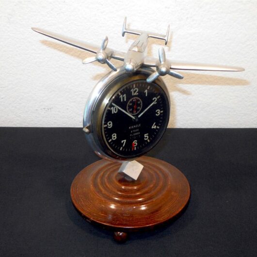 WW2 German Luftwaffe - KIENZLE COCKPIT CLOCK PRESENTATION PIECE - SUPERB!