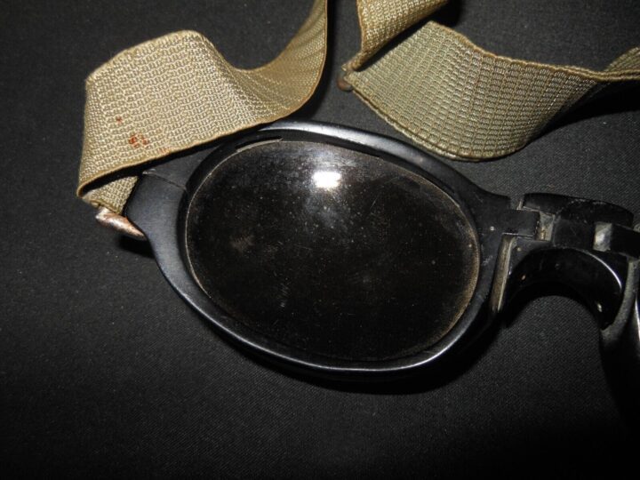 WW2 German Luftwaffe Nitsche u. Gunther - SPLINTER-PROOF GOGGLES - VET ESTATE! - Image 6