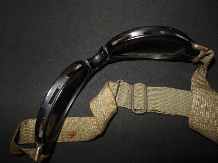 WW2 German Luftwaffe Nitsche u. Gunther - SPLINTER-PROOF GOGGLES - VET ESTATE! - Image 9