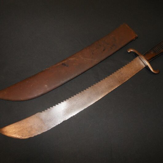 WW2 German Luftwaffe - PILOT SURVIVAL MACHETE - SAWBACK - ALCOSO - Me109 - RARE!