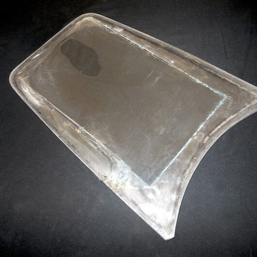 WW2 German Luftwaffe Scheibe - HEATED PILOT WINDSCREEN GLASS - Me262 - RARE!
