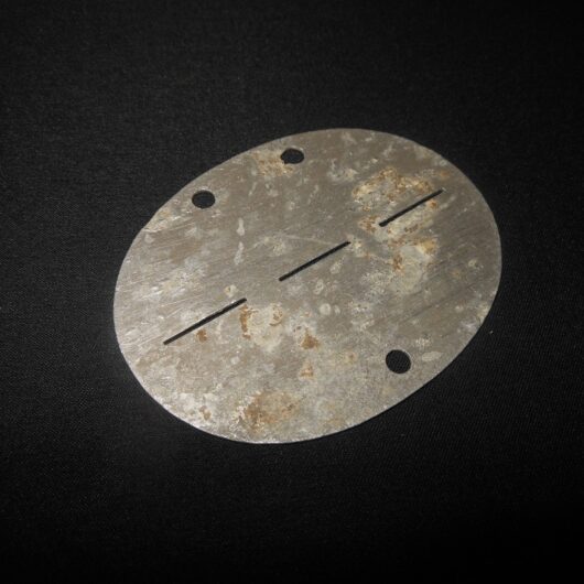 WW2 German Wehrmacht Erkennungsmarke – IDENTIFICATION DOG TAG #1 - BLANK - NICE!