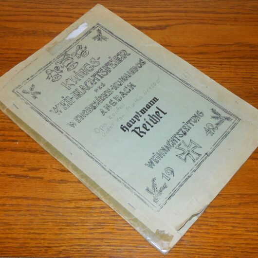 WW2 German Wehrmacht Kriegs-Weihnachtszeitung - CHRISTMAS NEWSPAPER - Ansbach 42