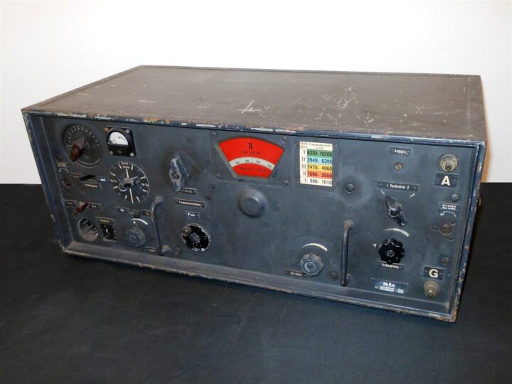 WW2 German Wehrmacht Kw.E.a Kurzwellen Empfänger a - RADIO RECEIVER - RARE! - Image 4