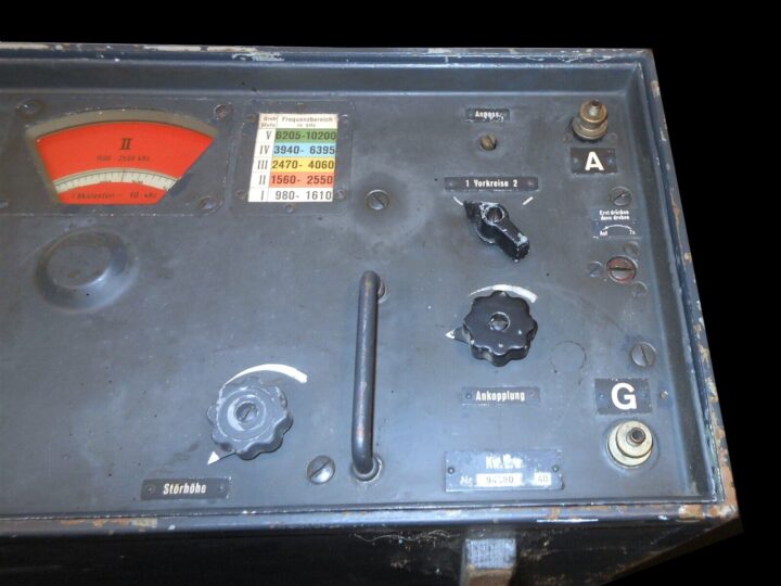 WW2 German Wehrmacht Kw.E.a Kurzwellen Empfänger a - RADIO RECEIVER - RARE! - Image 8