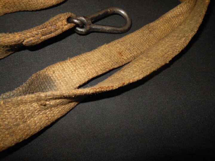 WW2 German Wehrmacht - MG34/42 TROPICAL CANVAS SLING - VERY NICE! - Image 4