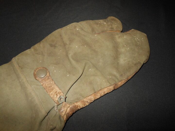 WW2 German Wehrmacht - MOTORCYCLE DISPATCH RIDER - WEATHER-PROOF GLOVE - RIGHT - Image 3