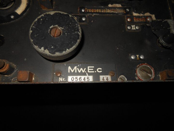 WW2 German Wehrmacht Panzer - Mw. E. c RADIO RECEIVER - COMMAND VEHICLES - NICE! - Image 11