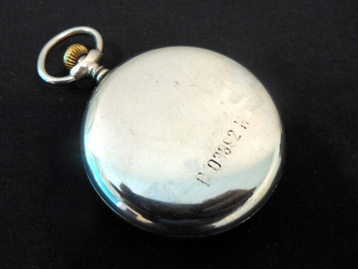 WW2 German Wehrmacht Taschenuhren - DH PERSONAL POCKET WATCH - HELVETIA - RARE! - Image 4