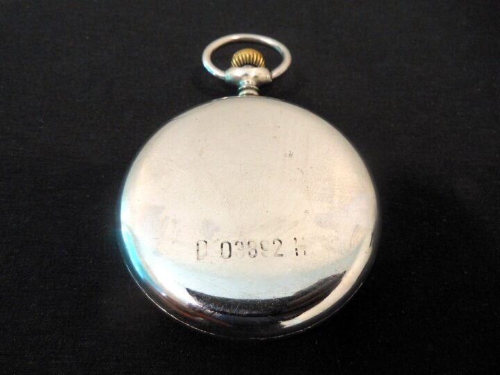 WW2 German Wehrmacht Taschenuhren - DH PERSONAL POCKET WATCH - HELVETIA - RARE! - Image 5