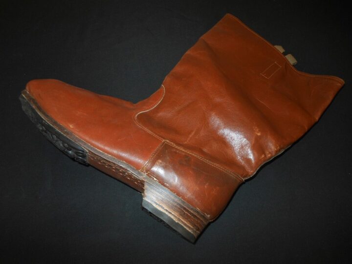 WW2 Imperial Japanese Army - PILOT FLIGHT BOOTS - Ki61 Ki43 Ki84 - VERY RARE! - Image 6