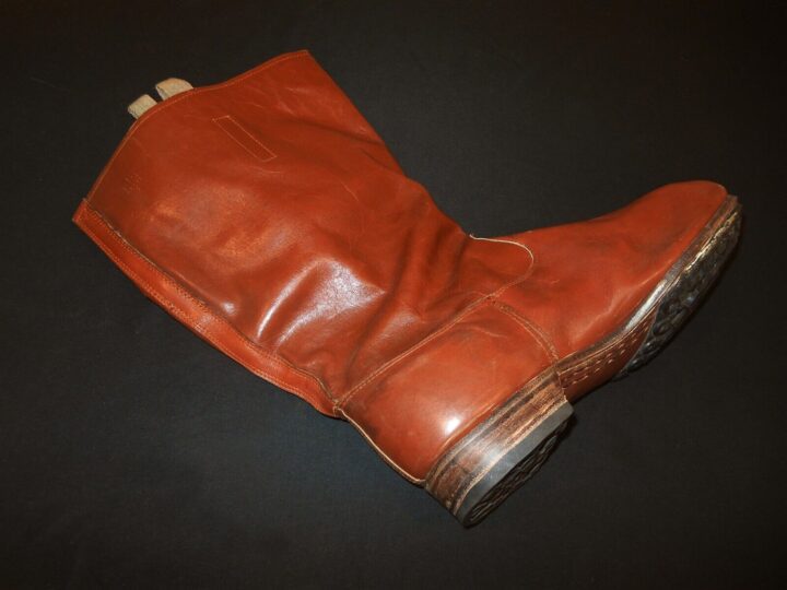 WW2 Imperial Japanese Army - PILOT FLIGHT BOOTS - Ki61 Ki43 Ki84 - VERY RARE! - Image 9