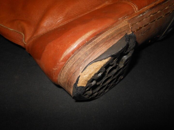 WW2 Imperial Japanese Army - PILOT FLIGHT BOOTS - Ki61 Ki43 Ki84 - VERY RARE! - Image 10