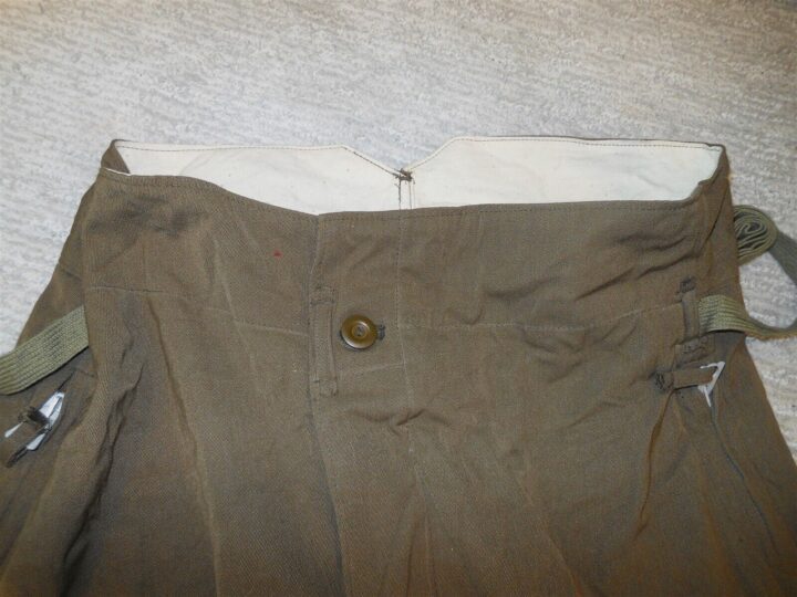 WW2 Imperial Japanese Army - PILOT SUMMER FLIGHT PANTS - MINT NOS - RARE! - Image 3